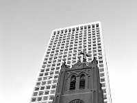 Chinatown Church B-W